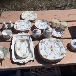 Royal Albert Petit Point china pieces